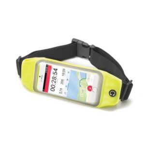 Celly Cintura Elastica Gialla per smartphone fino a 5,5" - immagine 1