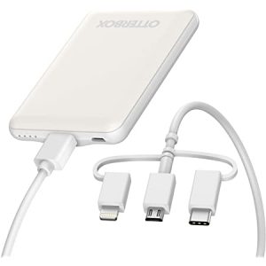 Otterbox portable charging kit white