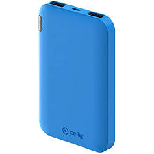 Celly  power bank caricabatterie portatile blu