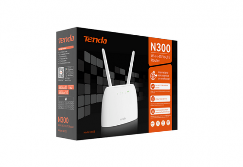 Tenda Router 4G VoLte Wifi N300 4G06 - Datacom